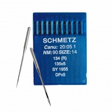 Иглы для промышленных швейных машин DP*5 90 универсальные Schmetz (10 шт)