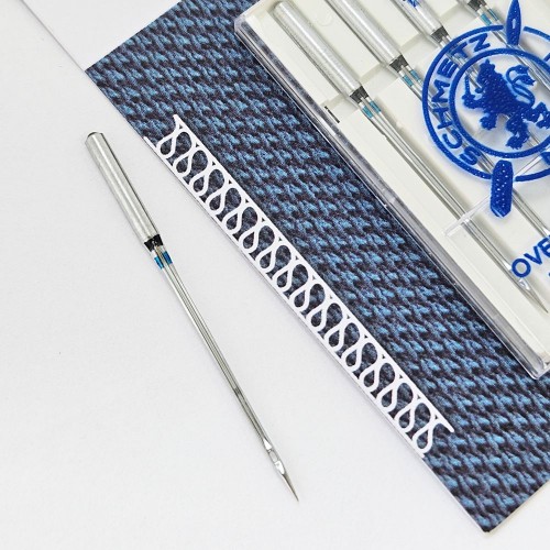 Иглы для бытовых швейных машин Shcmetz ELx705 SUK (overlock) NM90 5 шт.
