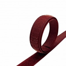 Лента контактная 16 мм №024 бордовый