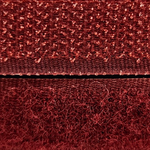 Лента контактная 16 мм №024 бордовый