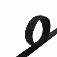 Лента контактная 16 мм черный