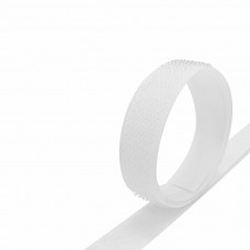 Лента контактная 16 мм белый