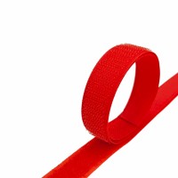 Лента контактная 20 мм №111 красный (уп. 25 м)