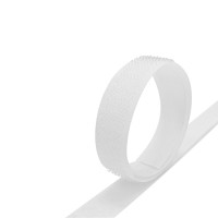 Лента контактная 20 мм белый