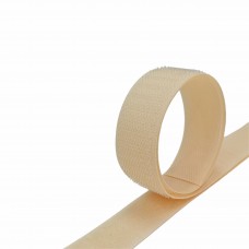 Лента контактная 25 мм №068 бежевый (уп 1 м)