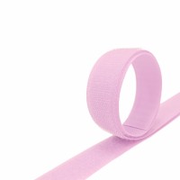 Лента контактная 25 мм №095 светло-розовый