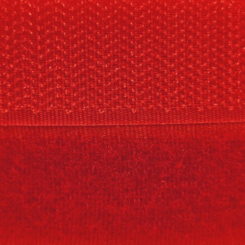 Лента контактная 25 мм №105 ярко-красный (уп. 25 м)