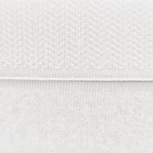 Лента контактная 25 мм белый