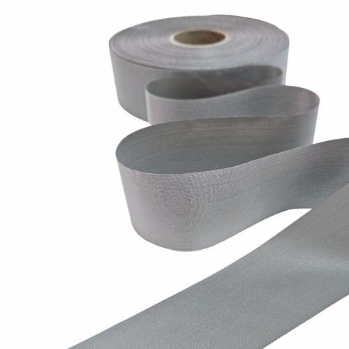 Лента светоотражающая 50 мм нейлон (35) ( рул. 200 м)