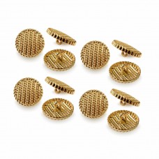 Пуговица MN-19. 21 мм золото (уп. 12 шт)
