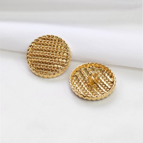 Пуговица MN-19. 21 мм золото (уп. 12 шт)