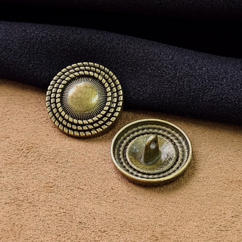 Пуговица MN-27. 22 мм бронза (уп. 12 шт)