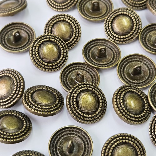 Пуговица MN-27. 22 мм бронза (уп. 12 шт)