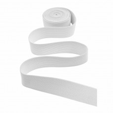 Резинка ткацкая 25 мм белый (уп. 25 м)