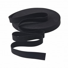 Резинка ткацкая 25 мм чёрный (уп. 40 м)