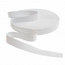 Резинка ткацкая 30 мм белый (уп. 40 м)