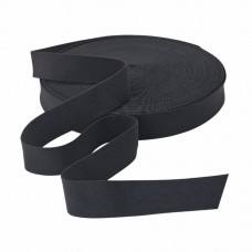 Резинка ткацкая 35 мм чёрный (уп. 40 м)