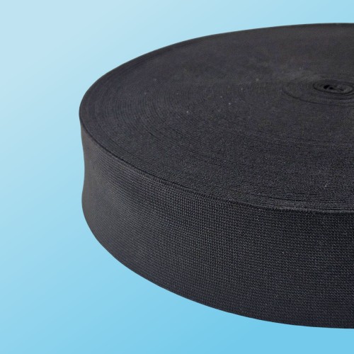 Резинка ткацкая 50 мм чёрный (уп. 40 м)