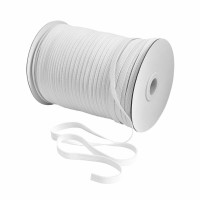 Резинка вязаная 10 мм белый (уп. 100 м)