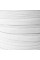 Резинка вязаная 10 мм белый (уп. 100 м)