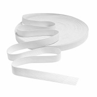 Резинка вязаная 20 мм белый (уп. 50 м)