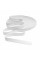 Резинка вязаная 20 мм белый (уп. 50 м)