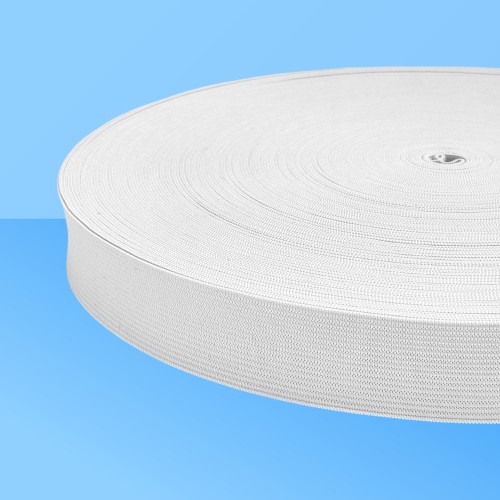 Резинка вязаная 30 мм белый