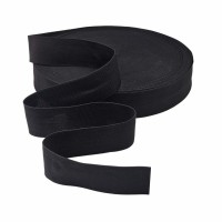 Резинка вязаная 40 мм чёрный (уп. 50 м)