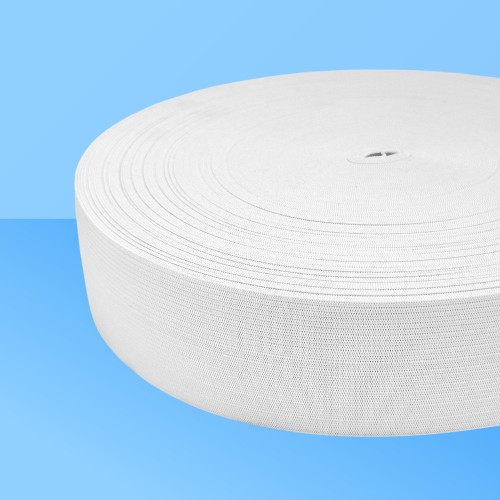 Резинка вязаная 45 мм белый