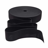 Резинка вязаная 45 мм чёрный (уп. 40 м)