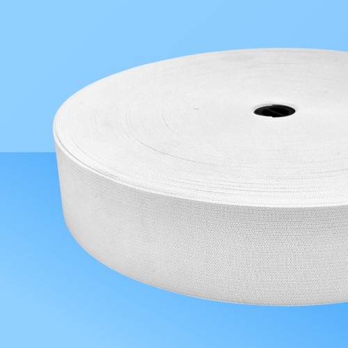 Резинка вязаная 50 мм белый