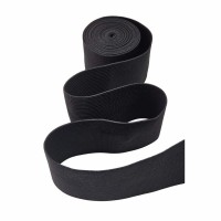 Резинка вязаная 50 мм чёрный