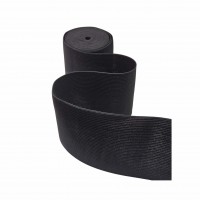 Резинка вязаная 80 мм чёрный