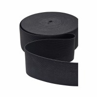 Резинка вязаная 80 мм чёрный (уп. 40 м)
