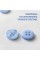 Пуговица рубашечная/блузочная (4 прокола) арт. ST1. L18 - 11. 5 мм светло-голубой (уп. 12 шт)