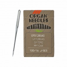Иглы для промышленных швейных машин UY*128 GAS 100 SES для трикотажа ORGAN (10 шт)