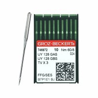 Иглы для промышленных швейных машин UY*128 GAS 60 SES для трикотажа GROZ-BECKERT (10 шт)