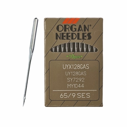 Иглы для промышленных швейных машин UY*128 GAS 65 SES для трикотажа ORGAN (10 шт)