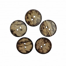 Пуговица кокос (2 прокола) арт. COC1. L32 - 20 мм (уп. 5 шт)