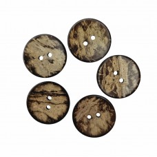 Пуговица кокос (2 прокола) арт. COC1. L36 - 23 мм (уп. 5 шт)