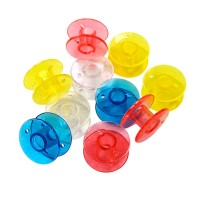 Шпулька для бытовых швейных машин пласт. (набор 10 шт. ассорти)